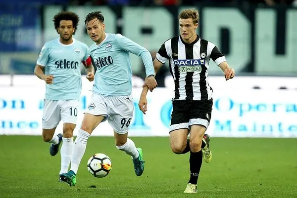Udineseli futbolcular Lazio maçına 10 farklı forma ile çıktılar
