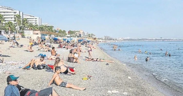 Turistler de şaşırdı