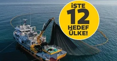 İşte Türk balıkçılarının 12 hedef ülkeleri