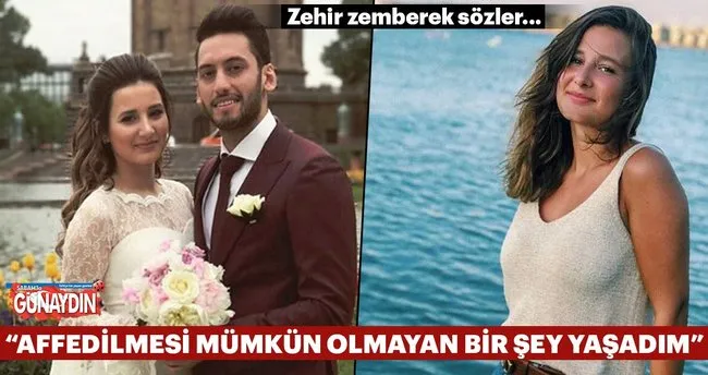Hakan Çalhanoğlu ve Sinem Gündoğdu boşanıyor!
