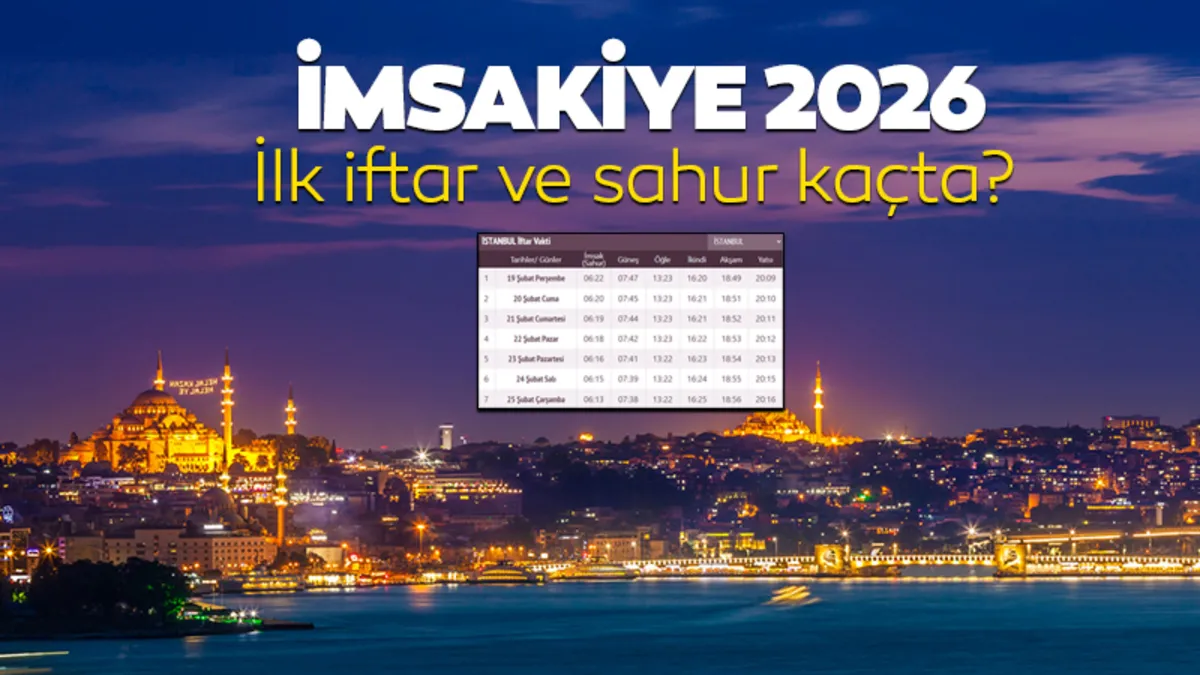 İFTAR SAATLERİ 2026: İstanbul iftar vakti bugün saat kaçta? Ankara, İzmir, Bursa, İstanbul iftar saati