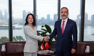 Bakan Fidan, Alman mevkidaşı Baerbock ile görüştü