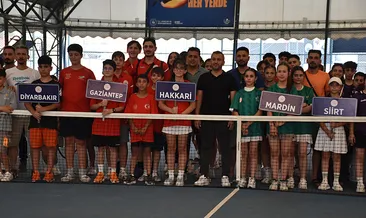 Şırnak’ta ANALİG Tenis heyecanı başladı!