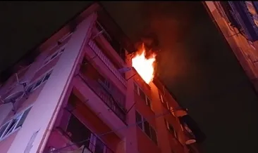 Bursa’da 6 katlı binada yangın paniği