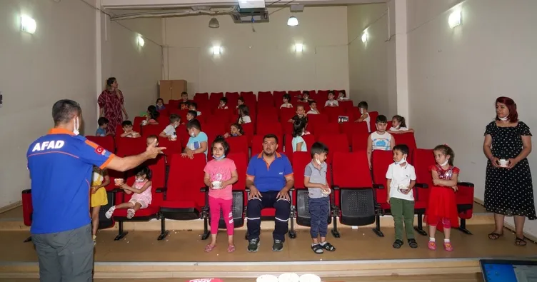 Miniklere afet ve acil durum eğitimi