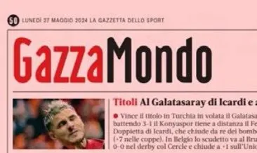 Dünya, G.Saray’ı konuştu