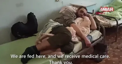 Rusya, Azovstal’dan tahliye olan yaralı askerlerin görüntüsünü paylaştı | Video