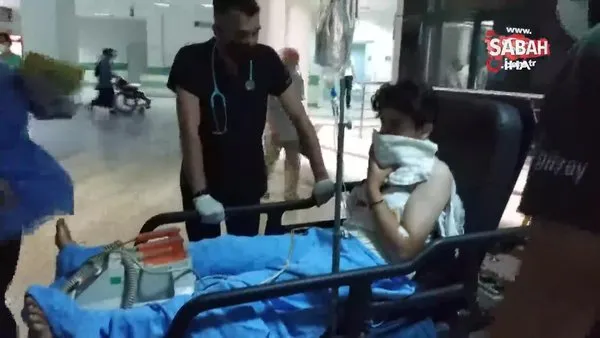 Karga kovalamak isterken ses fişeği ile kazara kendini vuran kız ağır yaralandı | Video