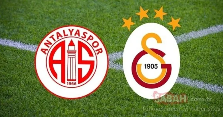 Antalyaspor Galatasaray maçı canlı izle! Süper Lig Antalyaspor Galatasaray maçı canlı yayın kanalı izle