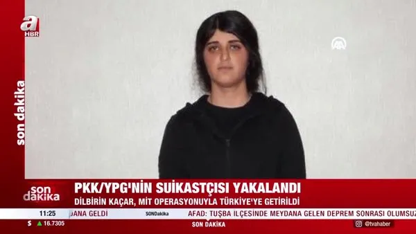 SON DAKİKA: PKK/YPG'nin suikatçısı Dilbirin Kaçar yakalandı! | Video