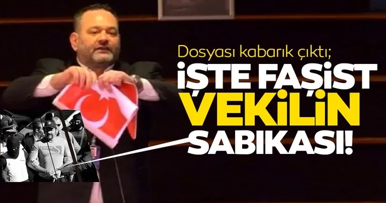 Faşist Yunan vekilin sicili kabarık çıktı