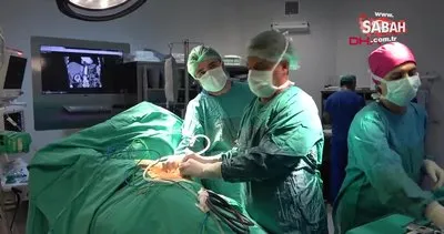 Türkiye’de ilk, dünyada 3’üncü kez uygulanan ameliyat ile 1 günde ayağa kalktı | Video