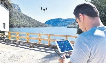 İzmir barajlarına ‘drone’lu koruma