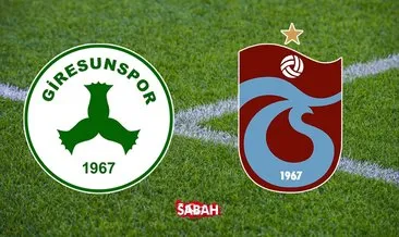 Giresunspor Trabzonspor maçı canlı izle! Süper Lig 3. Hafta Giresunspor Trabzonspor maçı canlı yayın kanalı izle