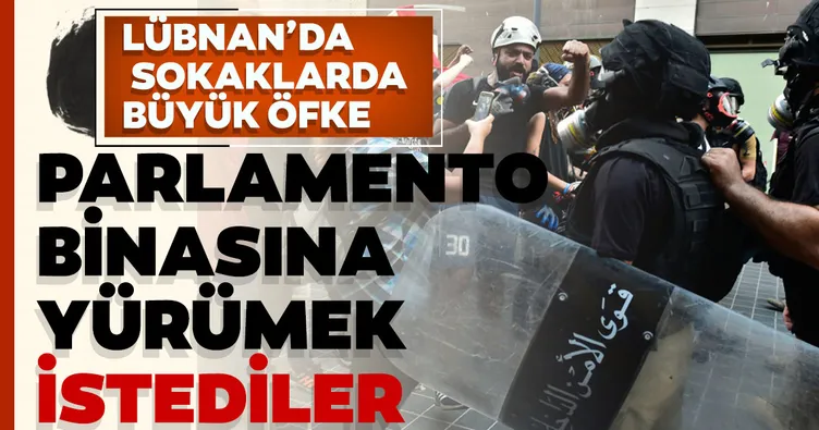 Beyrut’ta göstericilere sert müdahale