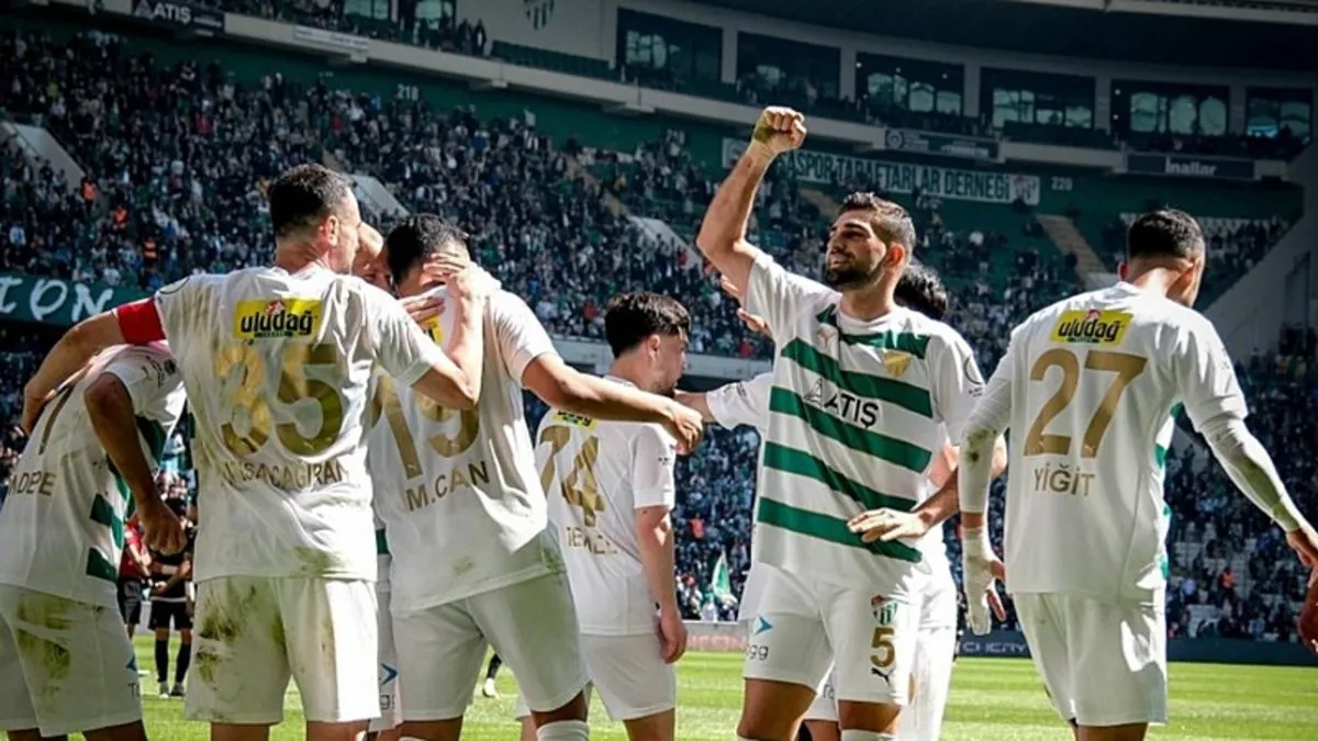 Bursaspor, Elazığ FK'yı 3 golle geçti!