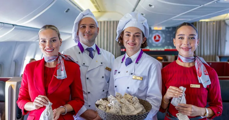 Dünyanın ilk ekmeği THY ile hayat buldu