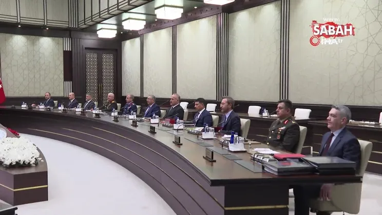 Milli Güvenlik Kurulu (MGK) Toplantısı, Cumhurbaşkanı Erdoğan başkanlığında Beştepe’de başladı | Video