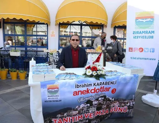 Marmarisli yazar Karabenli’nin ’Anekdotlar-3’ kitabı belediye kültür yayınları kapsamında basıldı