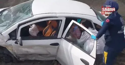 Burdur’da 3 araçlı zincirleme kaza: 5 yaralı | Video