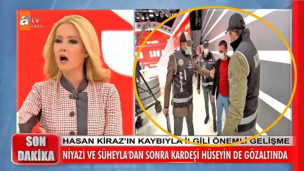 Müge Anlı'da SON DAKİKA! Polis canlı yayında gözaltına aldı... Hasan Kiraz olayında Müge Anlı cinayet süphesinde haklı çıktı | Video