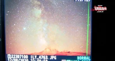 Kayseri’de ’meteor’ yağmurunu 2 bin 650 metrede izlediler | Video