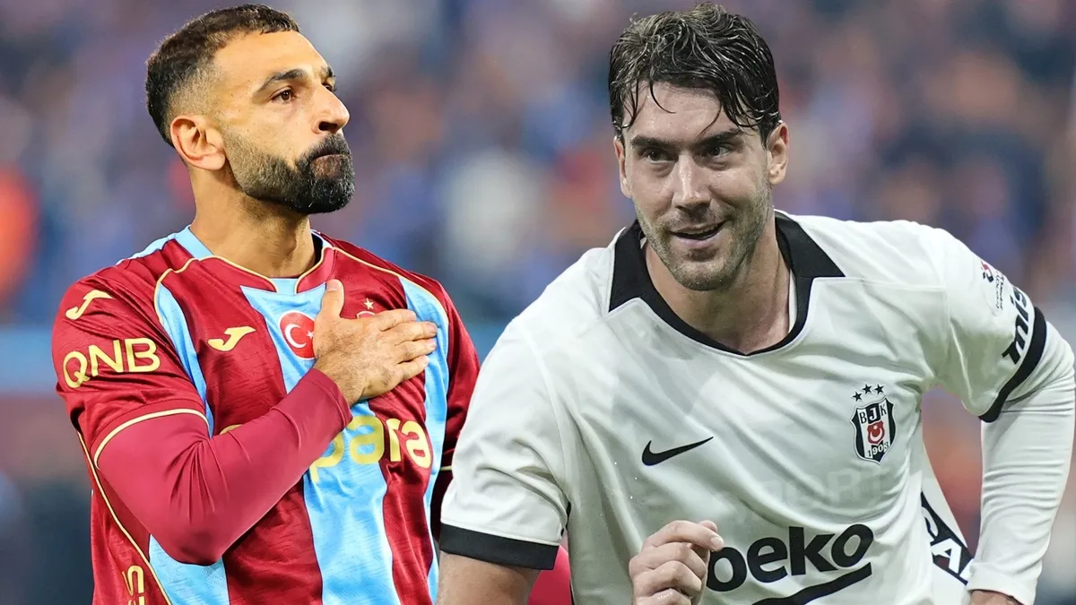 Trabzonspor ile Beşiktaş'ın 11'leri belli oldu