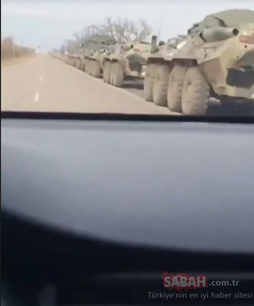 Son dakika: Rusya Ukrayna savaşında 2. gün! Kiev’e yoğun sevkiyat! Rus konvoyunun sonu görünmüyor