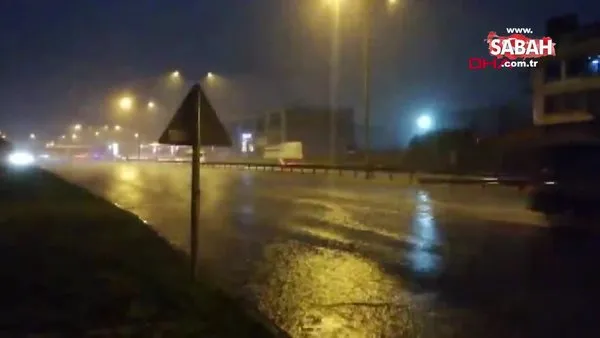 Son dakika! İstanbul'da kuvvetli yağmur yağışı etkili oluyor | Video
