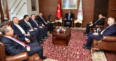 Enerji Bakanı Zonguldak valiliğinde