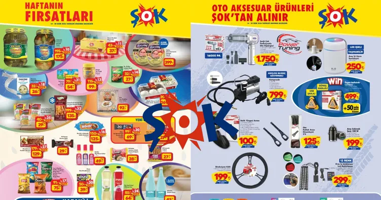 ŞOK aktüel 14-20 Ekim 2026: Ütü masası, çift kişilik battaniye, dikiş makinesi... Bu hafta ŞOK’ta neler var?