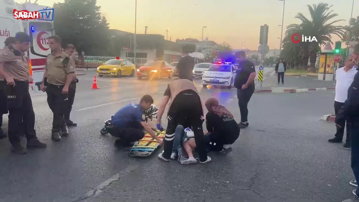 Fatih’te 3 motosiklet birbirine girdi: 1’i ağır 5 yaralı | Video videosunu izle Fatih’te 3 motosiklet birbirine girdi: 1’i ağır 5 yaralı | Video videosunu izle