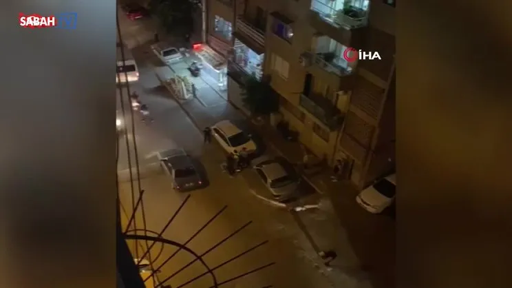 Adana’da dehşet anları kamerada: Sokak ortasında vuruldu