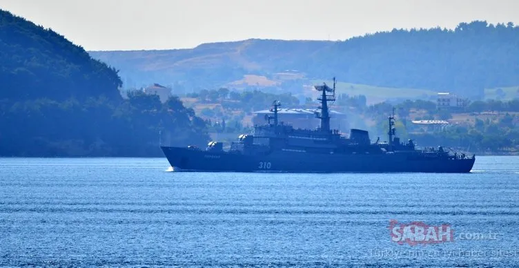 Rus savaş gemisi Akdeniz’e iniyor