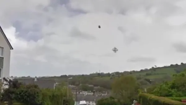 Google Street View'de UFO iddiası!
