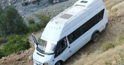 Minibüs şarampole devrildi! 7 yaralı #bingol