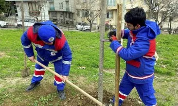 Kağıthane’de ‘Her Bebeğe Bir Ağaç’ uygulaması ile fidan dikiliyor #istanbul