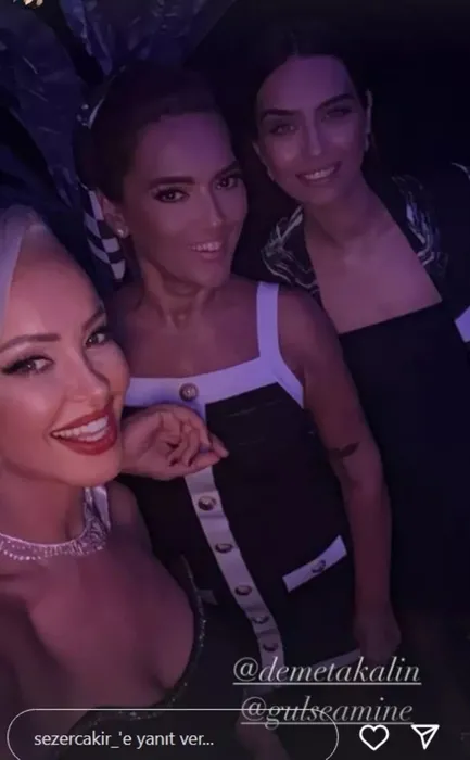 Kafaları karıştırdı! Sevgilisi mi? Sergen Yalçın düğüne Oktay Derelioğlu’nun eski eşi Sezer Çakır ile geldi!