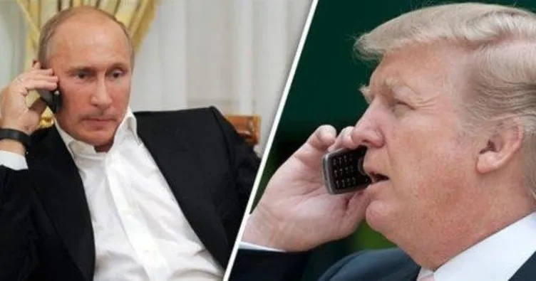 Putin ve Trump’tan flaş telefon görüşmesi