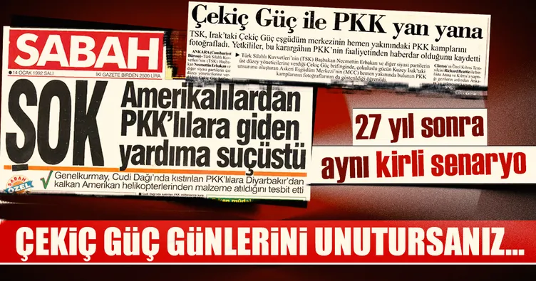 Çekiç güç günlerini unutursanız...