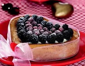 Frambuazlı Kalp Tart