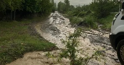 Sivas’ta sağanak sele neden oldu