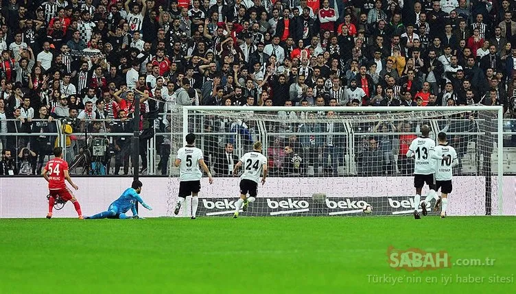 Beşiktaş - Demir Grup Sivasspor maçından kareler
