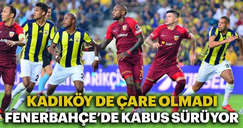 Fenerbahce 2 3 Kayserispor Macin Ozeti Ve Golleri Spor Haberleri