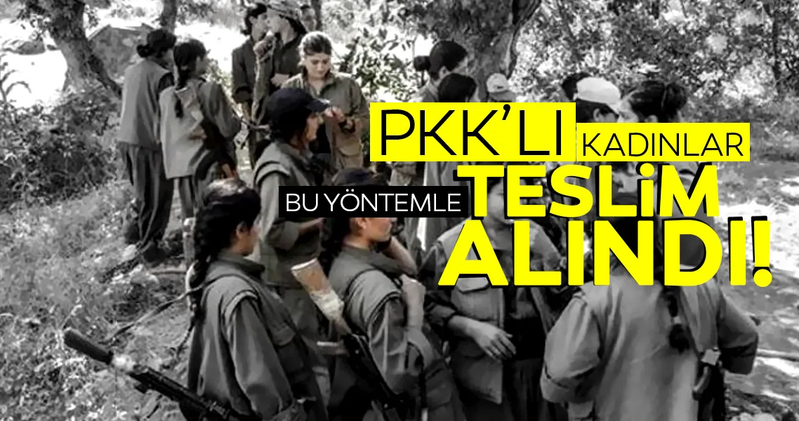 Van'da 2 kadın terörist ikna edilerek teslim oldu