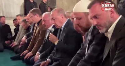 Başkan Erdoğan seçim programını Ayasofya’da sonlandırdı | Video