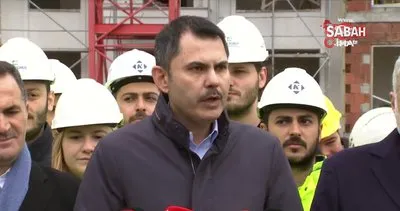 Murat Kurum: İstanbul’da tek bir riskli yapı kalmayana kadar çalışacağız | Video