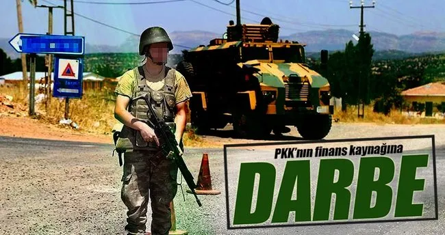 PKK’nın finans kaynağına darbe!