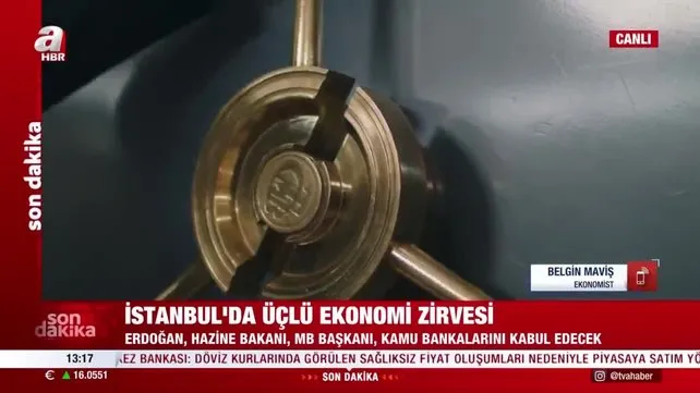 SON DAKİKA: Merkez Bankası'ndan piyasaya 4. müdahale geldi! İstanbul'da üçlü ekonomi zirvesi... | Video