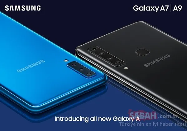 Dört kameralı Samsung Galaxy A9 (2018) resmen tanıtıldı! İşte Galaxy A9'un özellikleri...